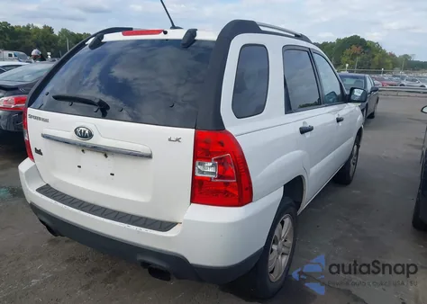 2009 Kia Sportage Lx z USA, uszkodzony, nr VIN KNDJF724X97565212